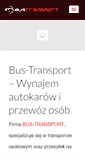 Mobile Screenshot of bus-transport.eu